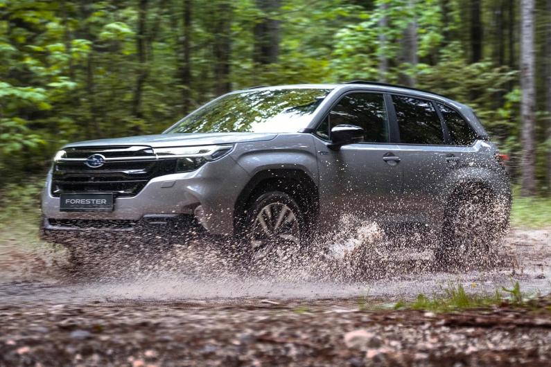 Subaru Forester pirmais brauciens