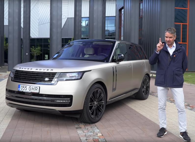 Jaunā Range Rover pirmie iespaidi Latvijā