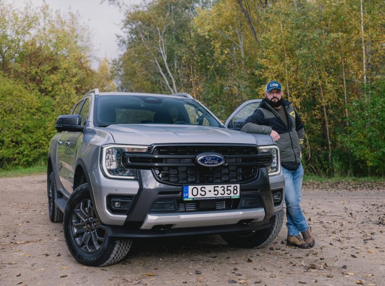 Darbs tur, kur nav ceļu - uzņēmums Nagelwind uzticas Ford komerctransportam