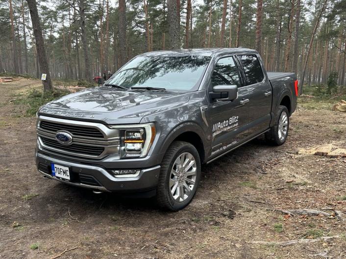 Ford F-150 pirmie iespaidi Latvijā