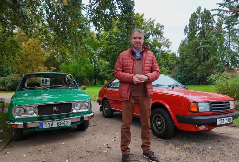 Atpakaļ laikā. Braucam ar vēsturiskajiem auto Škoda Classic dienās