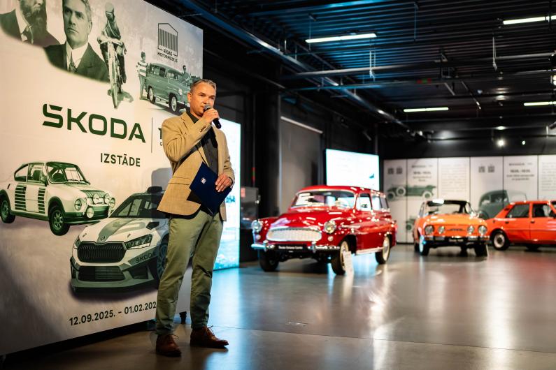 “Škoda 130 gadi” izstāde Rīgas Motormuzejā
