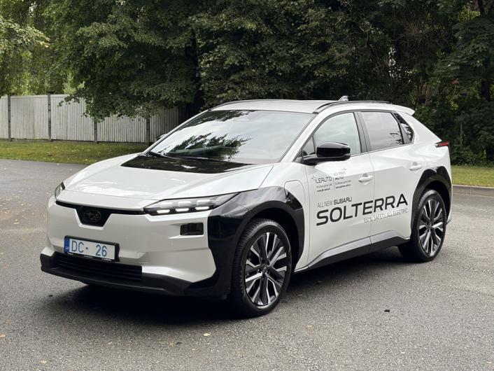 Subaru Solterra pirmie iespaidi Latvijā