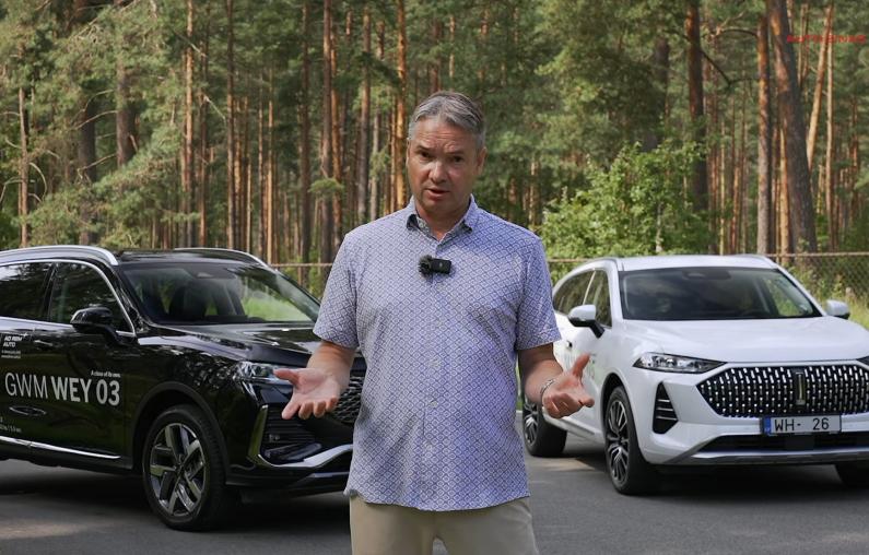 Lādējamie hibrīdi ar elektromobiļa sniedzamību. Salīdzinām GWM Wey 03 un 05