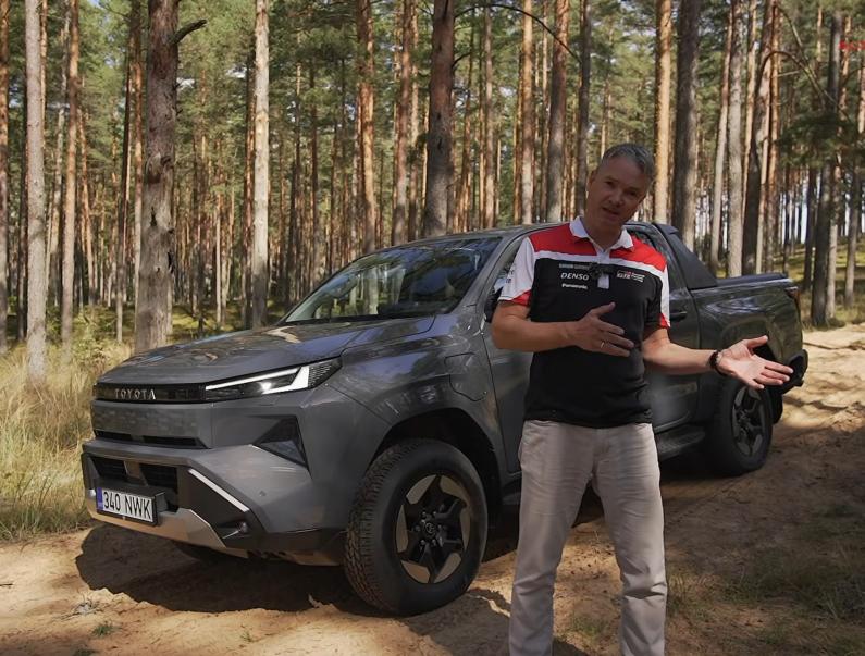 Vai elektriskam pikapam ir nākotne? Ejam mežā ar Toyota Hilux EV