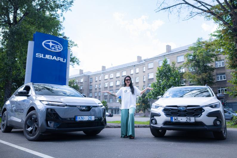 Tradīcijas un inovācijas - Ieva Zālamane vērtē iekšdedzes Subaru Crosstrek un elektrisko Uncharted