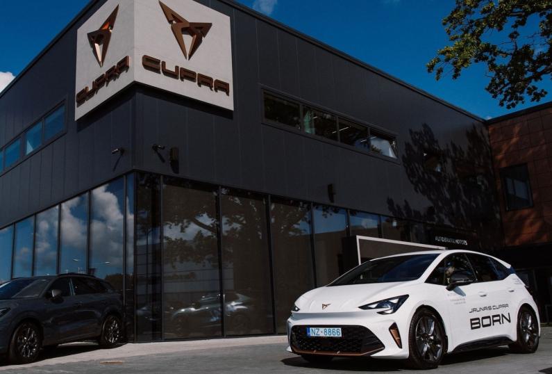 “AUTOBRAVA Motors” pasākumā medijiem tika prezentēts jaunais CUPRA Born