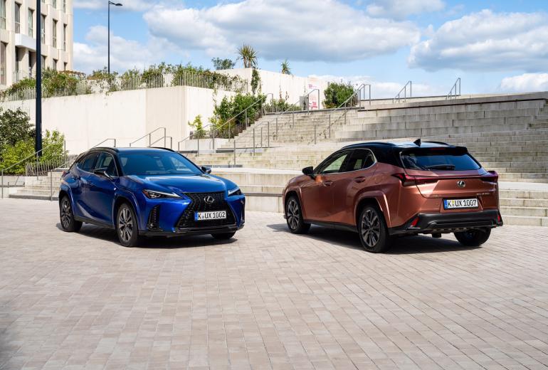 Lexus UX 300h prezentācija Francijā