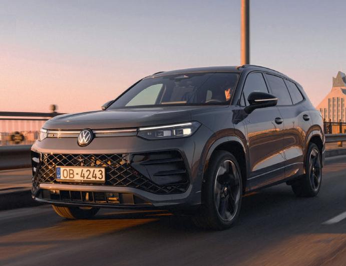 Volkswagen Tayron pirmais brauciens