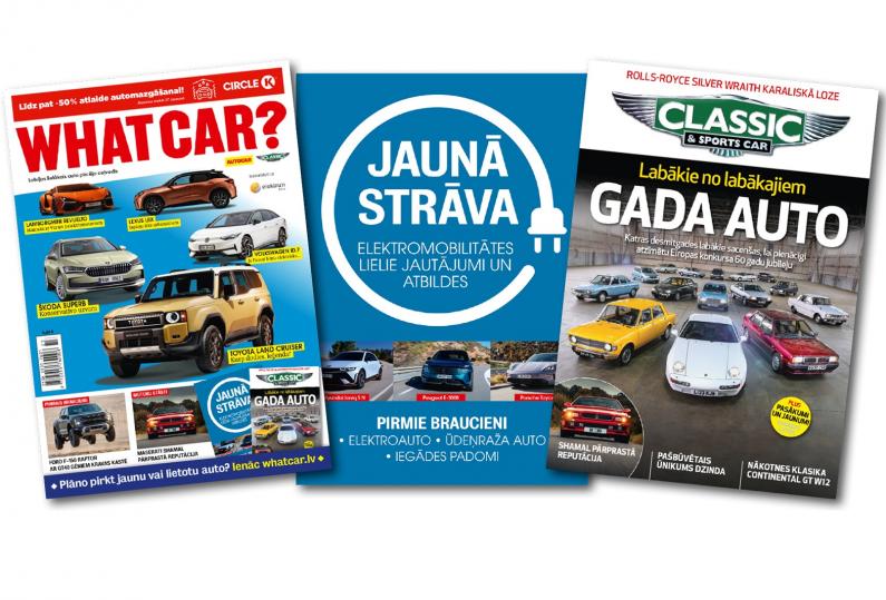 Iznācis žurnāla What Car? un Classic & Sports Car pavasara numurs