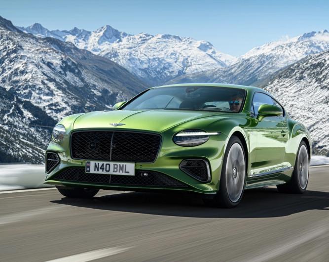 Bentley Continental GT Speed pirmais brauciens