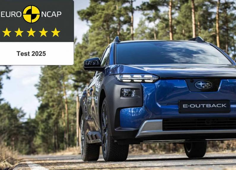 Subaru jaunais E-Outback viens no drošākajiem Eiropā – Euro NCAP piecu zvaigžņu vērtējums