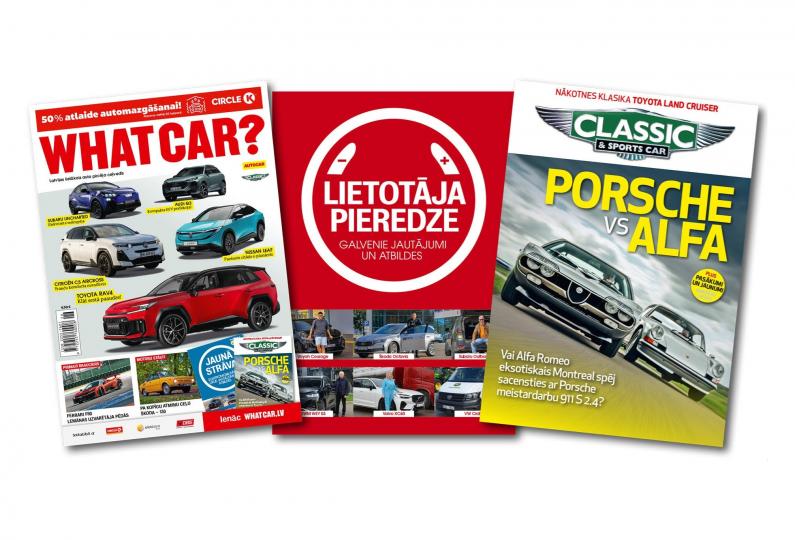 Iznācis žurnāla What Car? un Classic & Sports Car rudens numurs