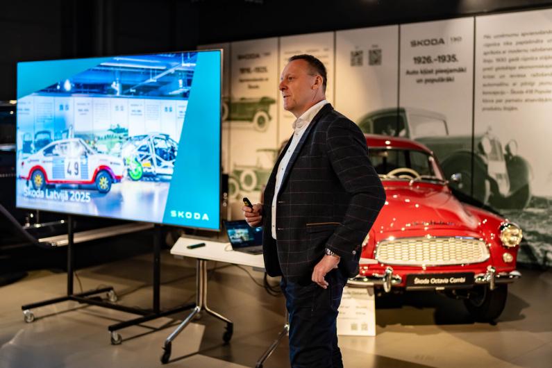 Škoda Latvijā 2025. gadā piegādājis rekordlielu automašīnu skaitu